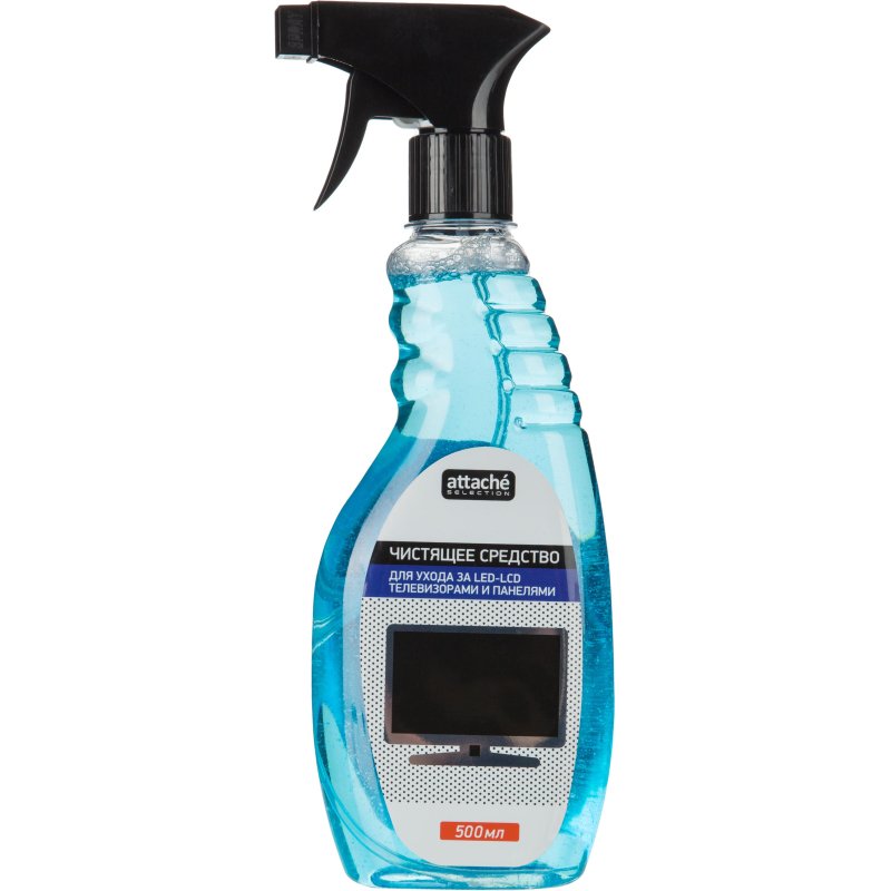 превью Спрей для чистки мониторов/оптики Attache Selection антистат эф, 500мл