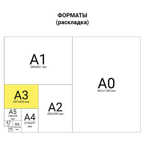 Обложки пластиковые для переплета БОЛЬШОЙ ФОРМАТ А3, КОМПЛЕКТ 100 шт., 200 мкм, прозрачные, ОФИСМАГ