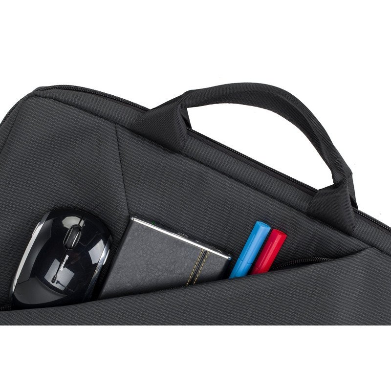 Сумка для ноутбука 13.3" RivaCase 8720, полиэстер, серый, 345×250×40мм