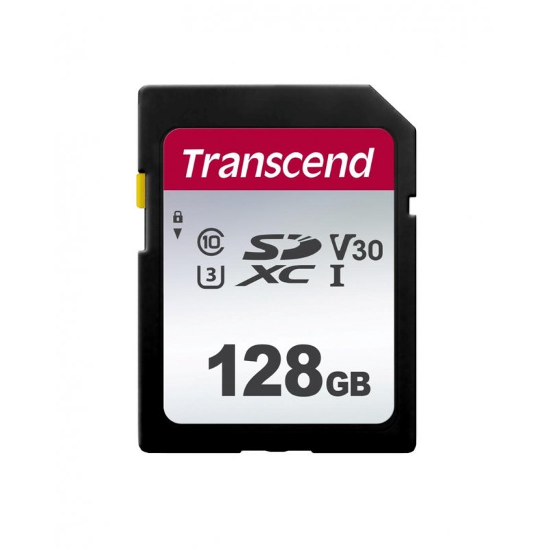 Карта памяти Transcend SDXC 128 Gb Class 3 (U3) (TS128GSDC300S)