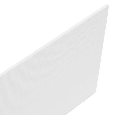Холсты на картоне НАБОР 2 штуки (40×60 см), хлопок, грунт, 280 г/м2, BRAUBERG ART CLASSIC
