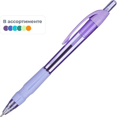 Ручка шариковая автомат. M&G шар0.7 лин0.5мм манж синяя асс ABP894R1