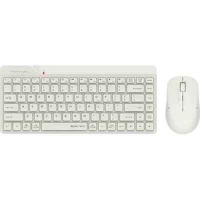 Набор клавиатура+мышь A4Tech Fstyler (FG2200 AIR2 BEIGE)беж. USB беспр. slim