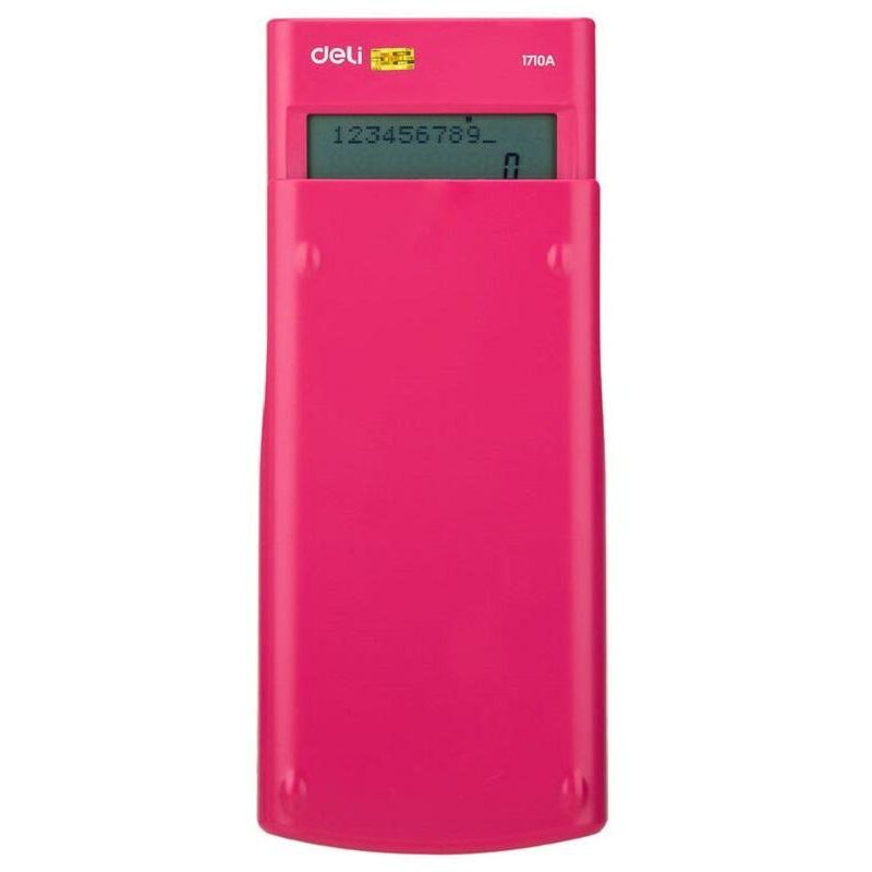 Калькулятор научный Deli E1710A/RED красный 10+2-разр