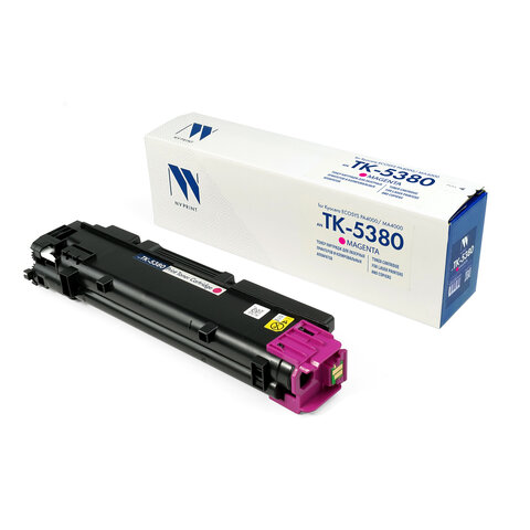 превью Картридж лазерный NV PRINT (NV-TK-5380M) для Kyocera ECOSYS PA4000/MA4000, пурпурный, ресурс 10000 стр. 