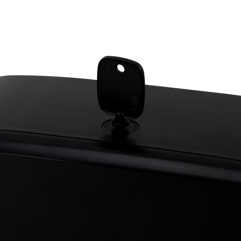 Диспенсер для полотенец LAIMA PROFESSIONAL PREMIUM BLACK (Система H2), Z-сложения, черный, ABS-пластик