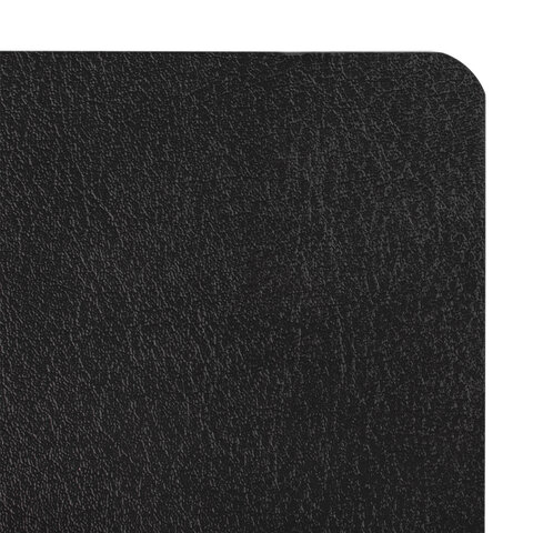 Блокнот А5 (130×210 мм), BRAUBERG ULTRA, под кожу, 80 г/м2, 96 л., в точку, черный