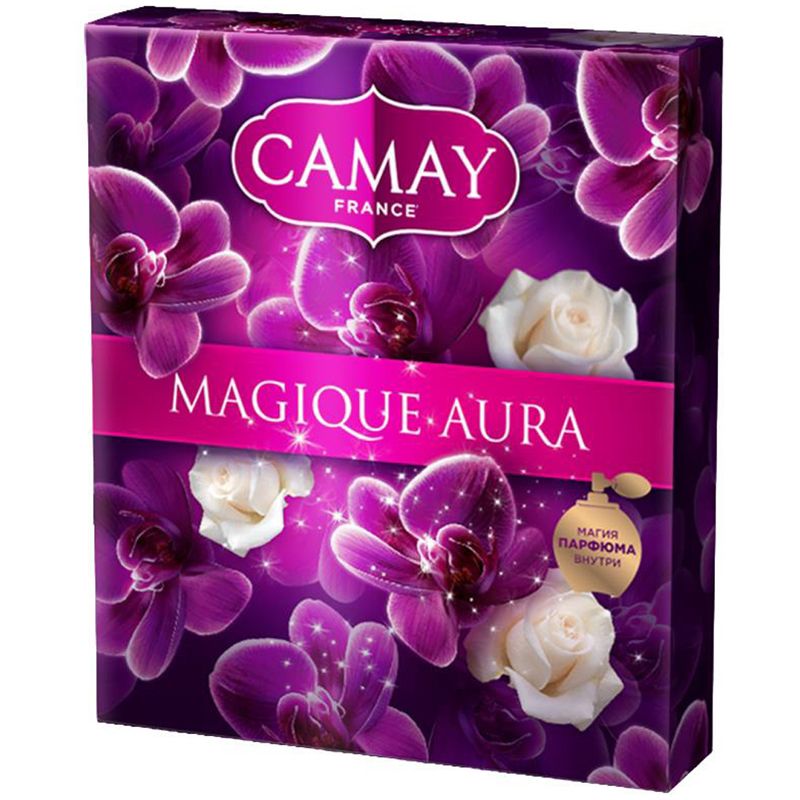 превью Подарочный набор Camay «Magique Aura» (гель для душа «Классик» 250мл+гель для душа «Магическое заклинание» 250мл)