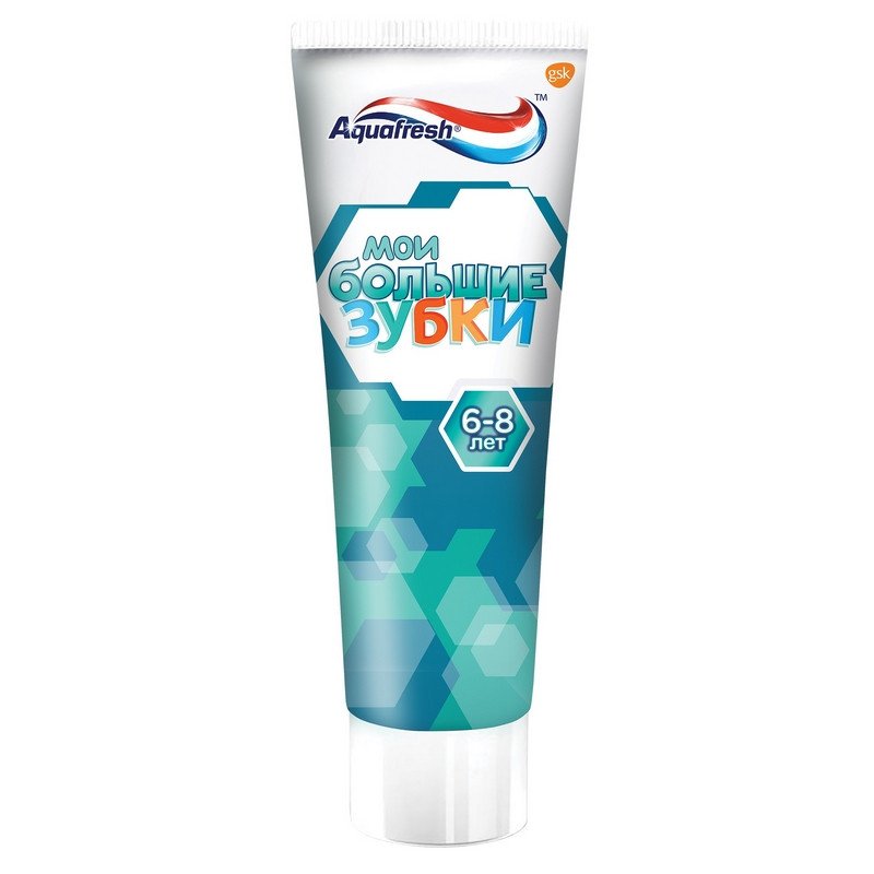 Зубная паста Aquafresh Мои большие зубки детская 50 мл