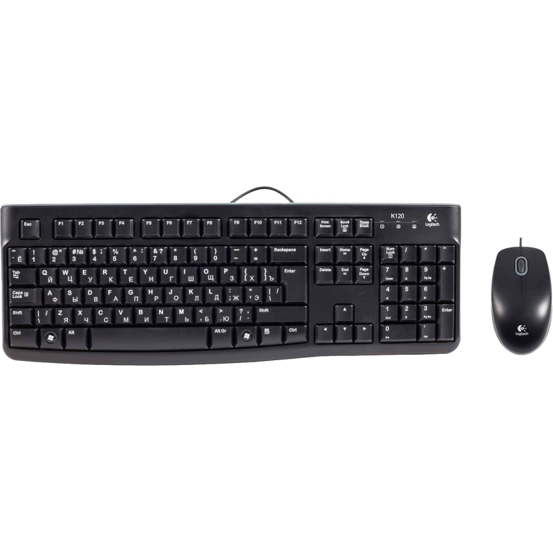 превью Набор клавиатура+мышь Logitech Classic Desktop MK120 920-002562./920-002561