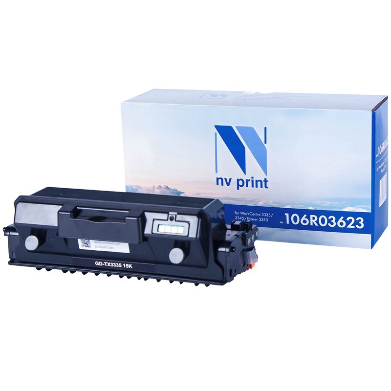 Тонер-картридж лазерный NV PRINT (NV-106R03623) для XEROX WC 3335/3345/P3330, ресурс 15000 страниц
