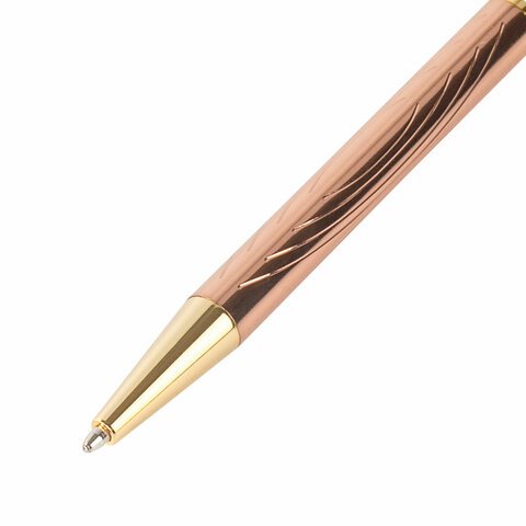 Ручка подарочная шариковая GALANT «ASTRON GOLD», корпус розовое золото, детали золотистые, узел 0.7 мм, синяя