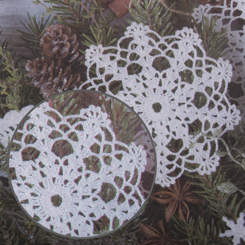 Украшение для окон и стекла ЗОЛОТАЯ СКАЗКА «Новогодняя композиция 1», 30×38 см, ПВХ