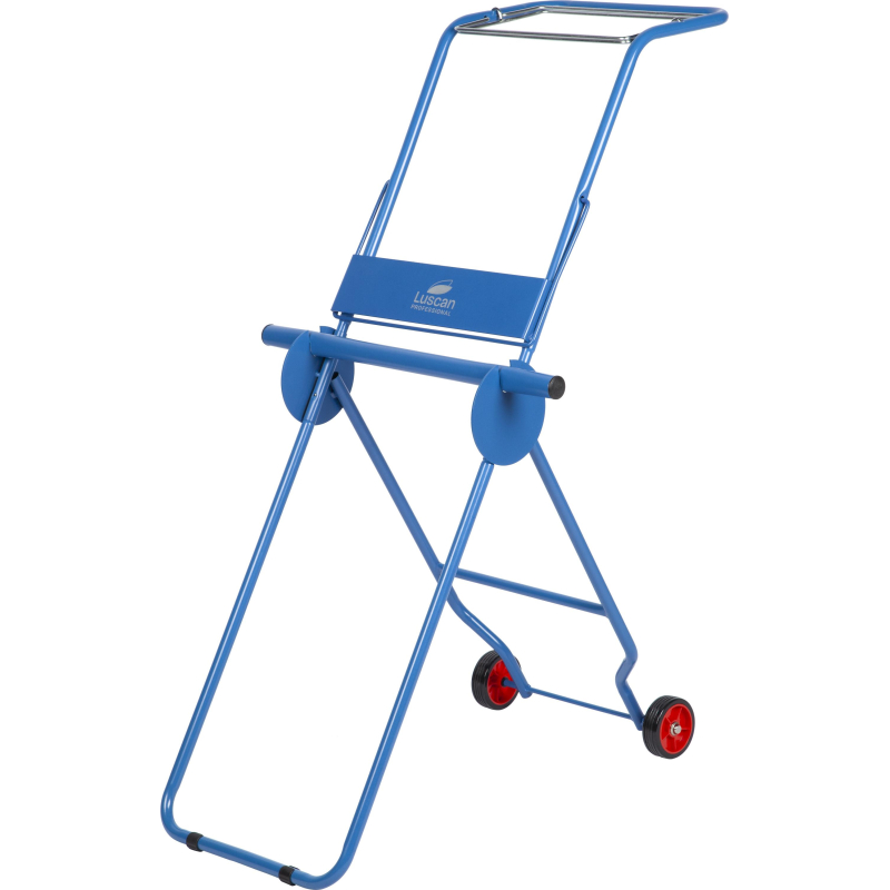 превью Диспенсер для протирочных материалов на колесах Luscan Prof напольный рул