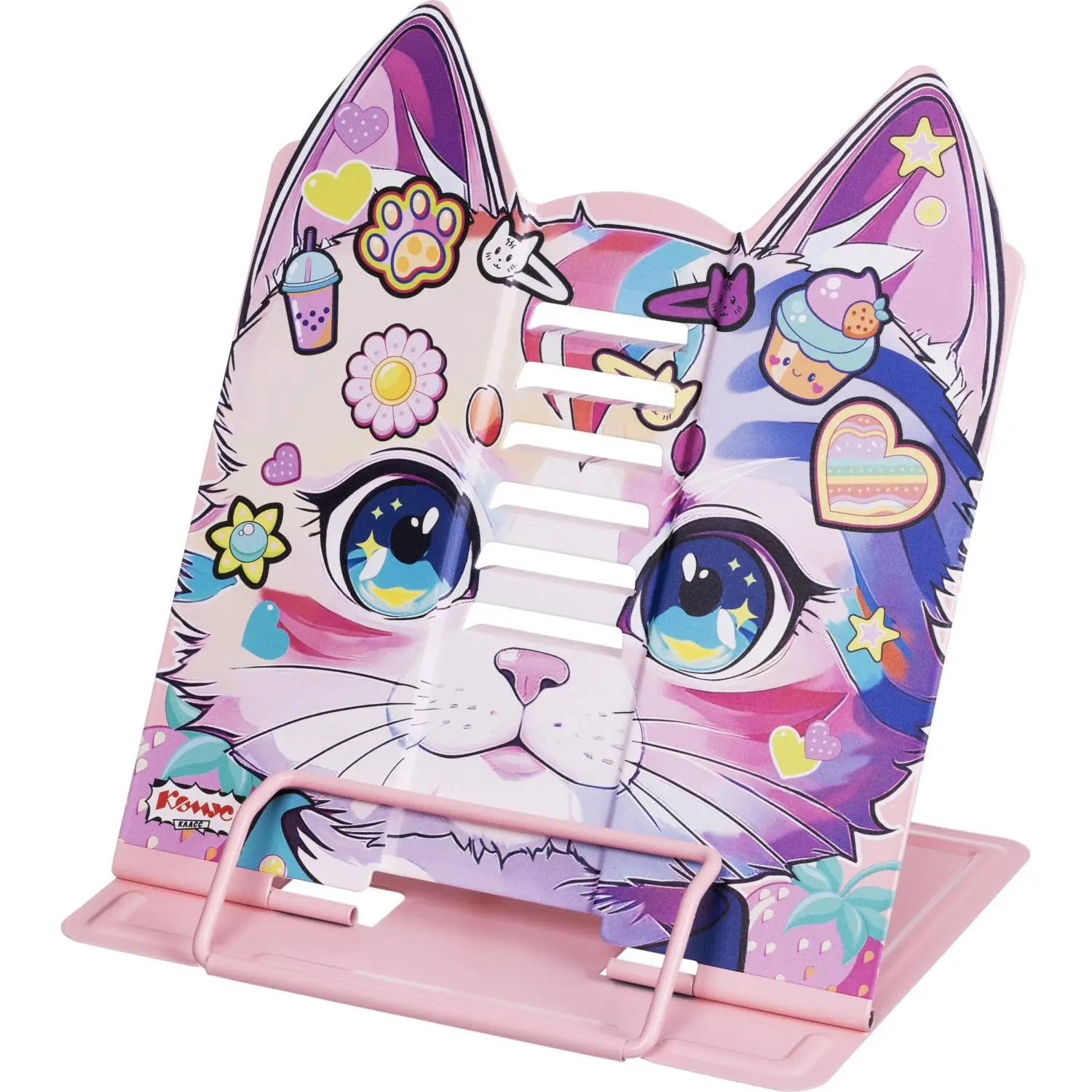 Подставка для книг Комус Класс, Kitty,металл23×15.5×20 см,7 настроек