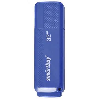 Флэш-диск 32 GB, SMARTBUY Dock, USB 2.0, синий