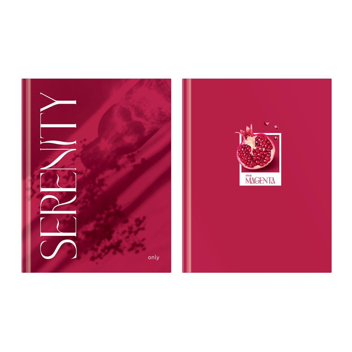превью Бизнес-блокнот А5, 80л., евроформат, BG «Viva magenta», soft-touch ламинация