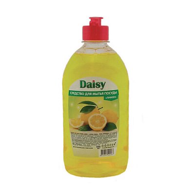 Средство для мытья посуды 500мл DAISY «Лимон»флип-топМИНПРОМТОРГ