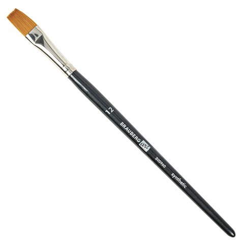 Кисти художественные набор 5 шт., синтетика, BRAUBERG ART CLASSIC