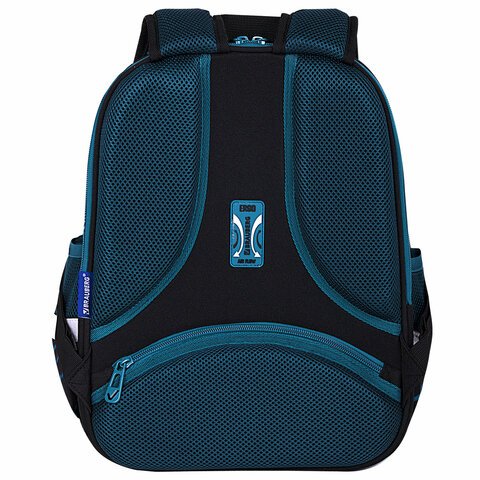 Ранец BRAUBERG FIT, 2 отделения, «Super car», 38×27х14 см