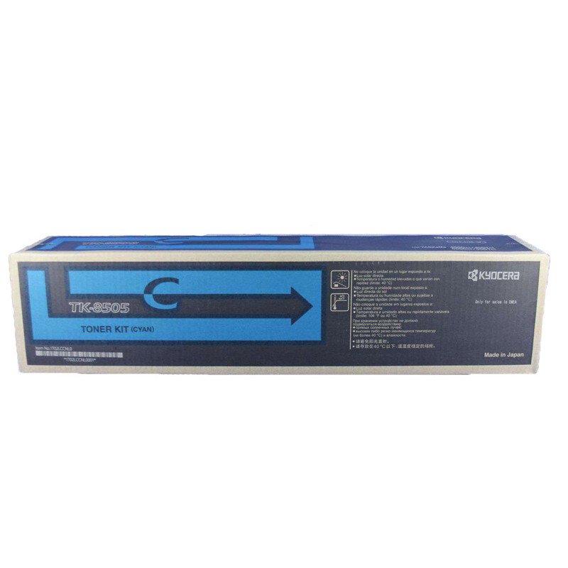 превью Тонер-картридж Kyocera TK-8505C голубой
