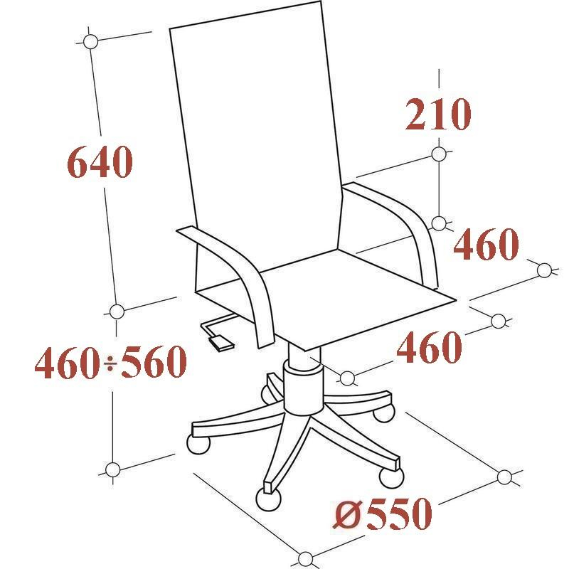 Кресло для руководителя Easy Chair 588 TPU черное (сетка/ткань/искусственная кожа/хромированный металл)