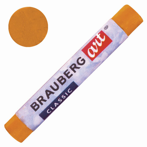 Пастель сухая художественная BRAUBERG ART «CLASSIC», 12 цветов, ЗЕМЛЯНЫЕ ТОНА, круглое сечение