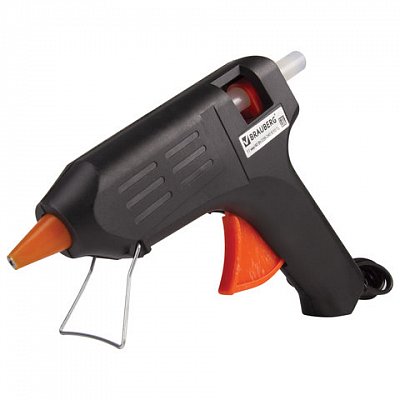 Клеевой пистолет, 40 Вт, для стержня 11 мм, BRAUBERG, в блистере