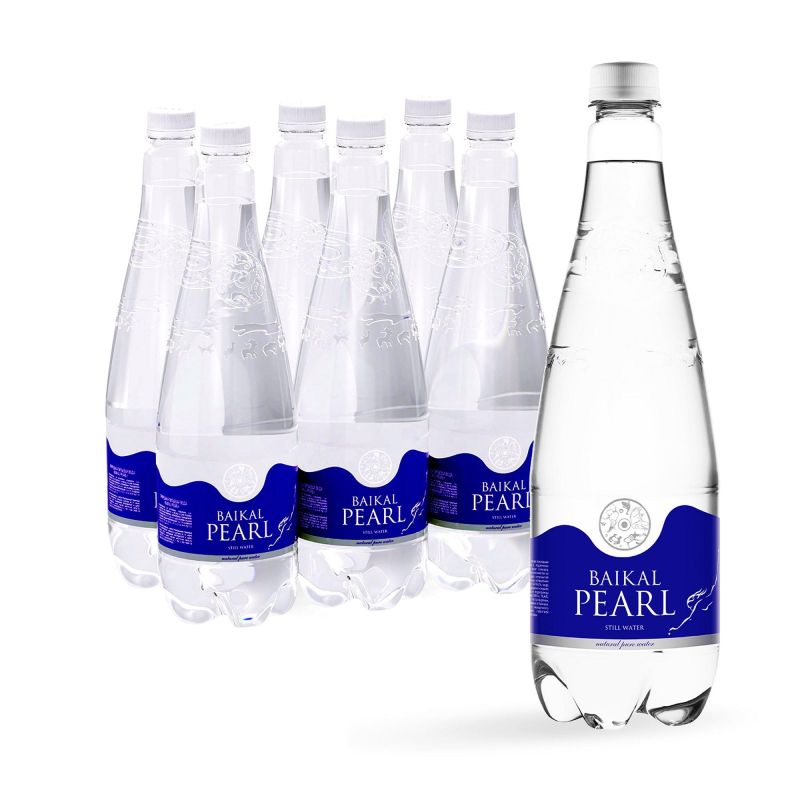 превью Вода питьевая Байкал/BAIKAL PEARL природ артез негаз 1 л ПЭТ 6шт/уп