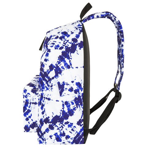 Рюкзак BRAUBERG универсальный, сити-формат, «Tie-dye», 20 литров, 41×32х14 см