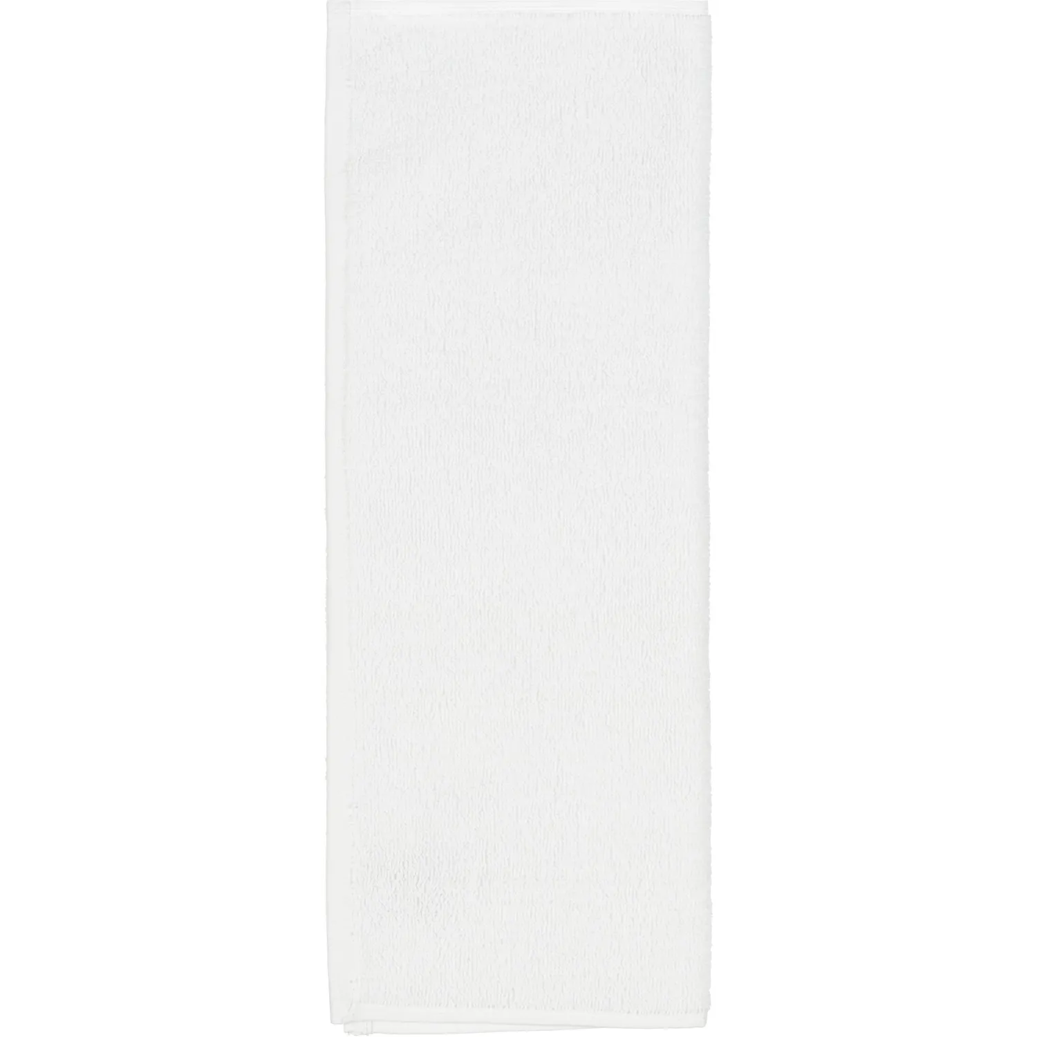 Полотенце Luscan махровое 70×130, 450 гр/м2, Oтель белый, Турция, 5 шт/уп
