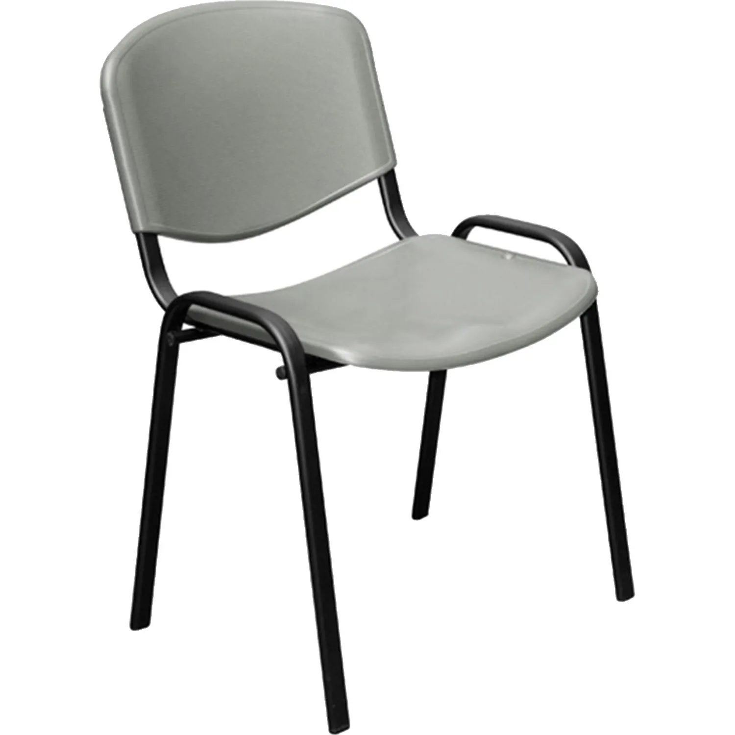 превью Стул офисный Easy Chair Изо серый (пластик, металл) (573677)