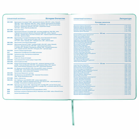 Дневник 1-11 класс 48 л., обложка кожзам (твердая), тиснение, аппликация, BRAUBERG, «РУСАЛКА»