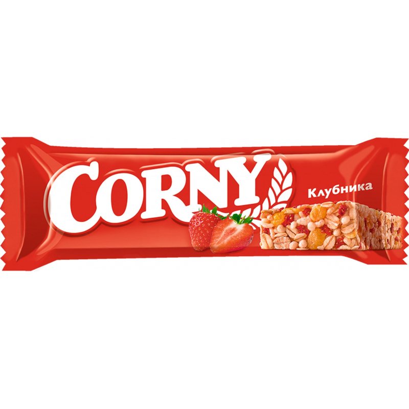 Батончик мюсли Corny злаковый клубника 40 г арт. 1147249 - купить в ...