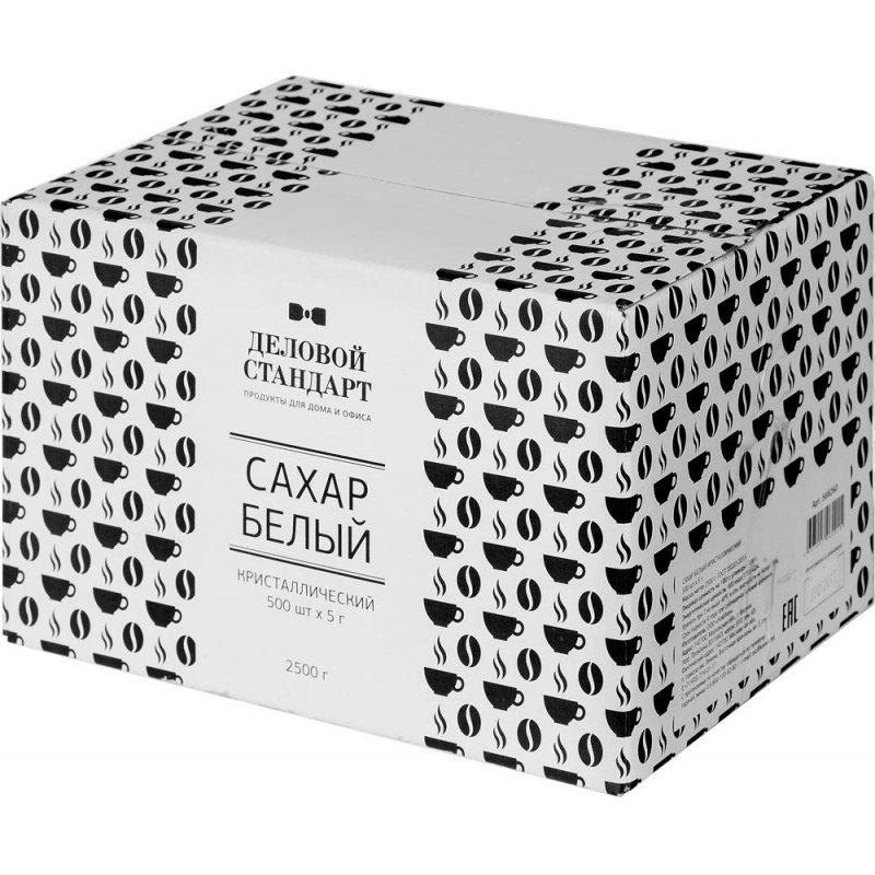 Сахар в стиках Деловой стандарт 5 гр (500 шт/уп. )