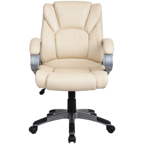 Кресло офисное BRABIX «Eldorado EX-504», экокожа, бежевое