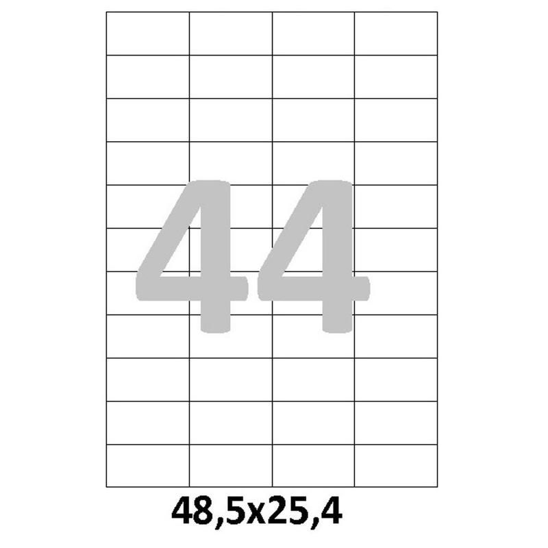 превью Этикетки самоклеящиеся Office Label 48.5×25.4 мм (44 штуки на листе A4, 100 листов в упаковке)