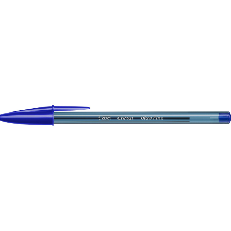 Ручка шариковая неавтоматическая BIC Cristal Exact синяя (толщина линии 0.28)