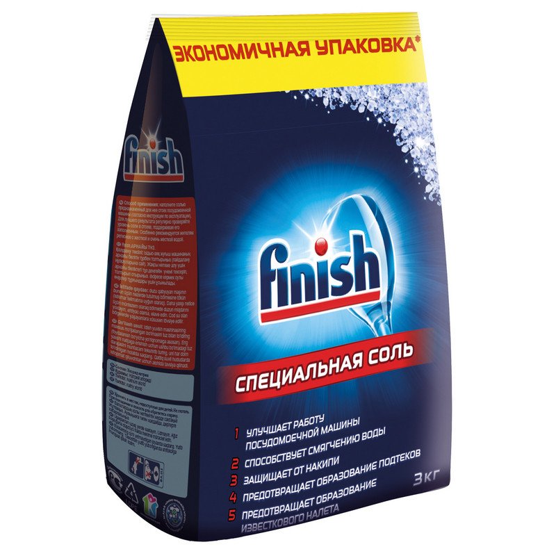 Соль для посудомоечных машин Finish для защиты от накипи 3000 г
