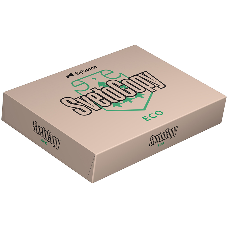 Бумага офисная А4, 80 г/м2, 500 л., SVETOCOPY ECO, белизна 60%, Sylvamo, Россия