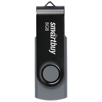 Память Smart Buy «Twist» 8GB, USB 2.0 Flash Drive, черный