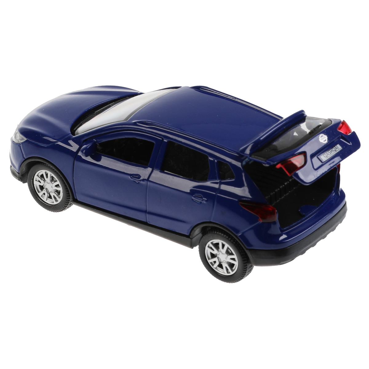 Машина игрушечная Технопарк «Nissan Qashqai», NISSAN, металл., 12см, синий, инерционная, с подвижными элементами