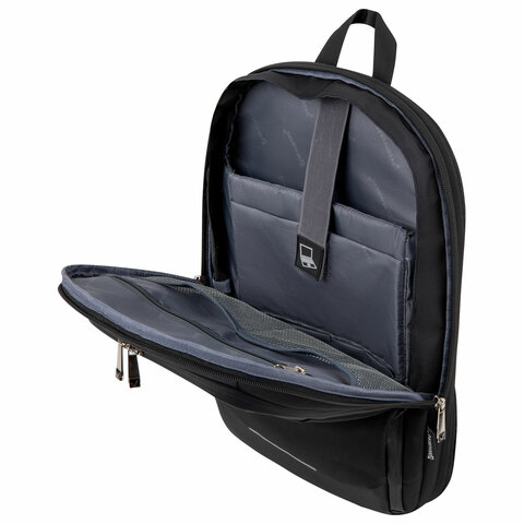 Рюкзак BRAUBERG FUNCTIONAL с отделением для ноутбука, 2 отделения, карман-антивор, Safe, 44×30х20 см