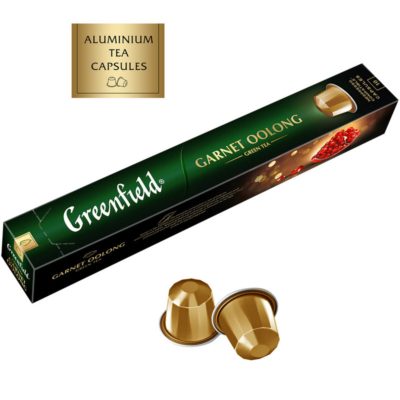превью Капсулы для кофемашин Greenfield Garnet Oolong (10 штук в упаковке)