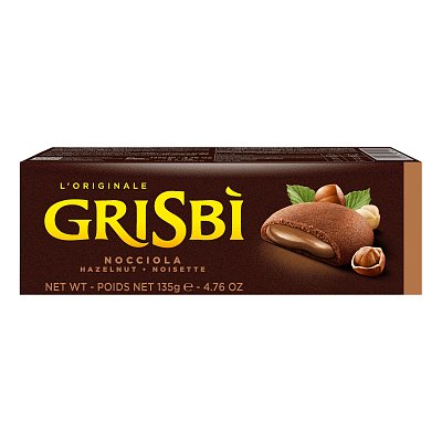 Печенье Grisbi с начинкой из орехового крема, 135г
