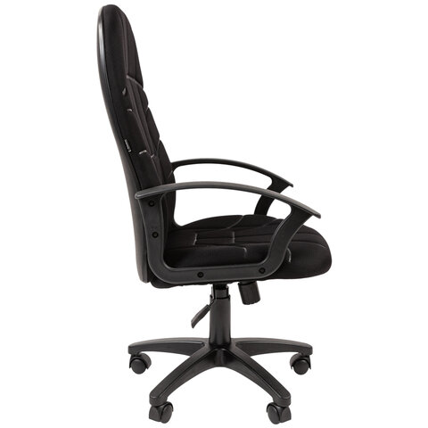 Кресло офисное BRABIX Stampo EX-292, ткань TW-11, черное, 532790