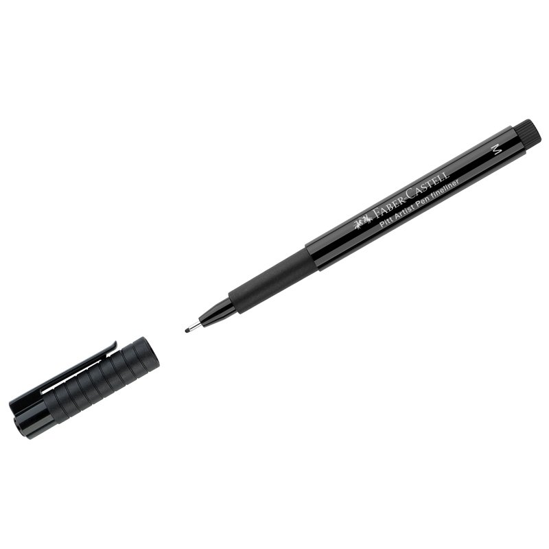 превью Ручка капиллярная Faber-Castell «Pitt Artist Pen Fineliner M» черная, 0.7мм