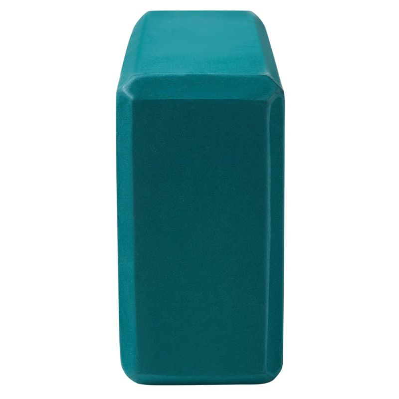 Блок для йоги STARFIT YB-200 EVA,8см,115гр,22.5×15см, изумрудный, ЦБ-00001691