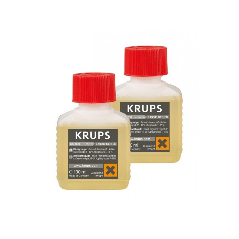Жидкость для очистки молочной системы Krups Barista XS900031 (2 штуки в упаковке)