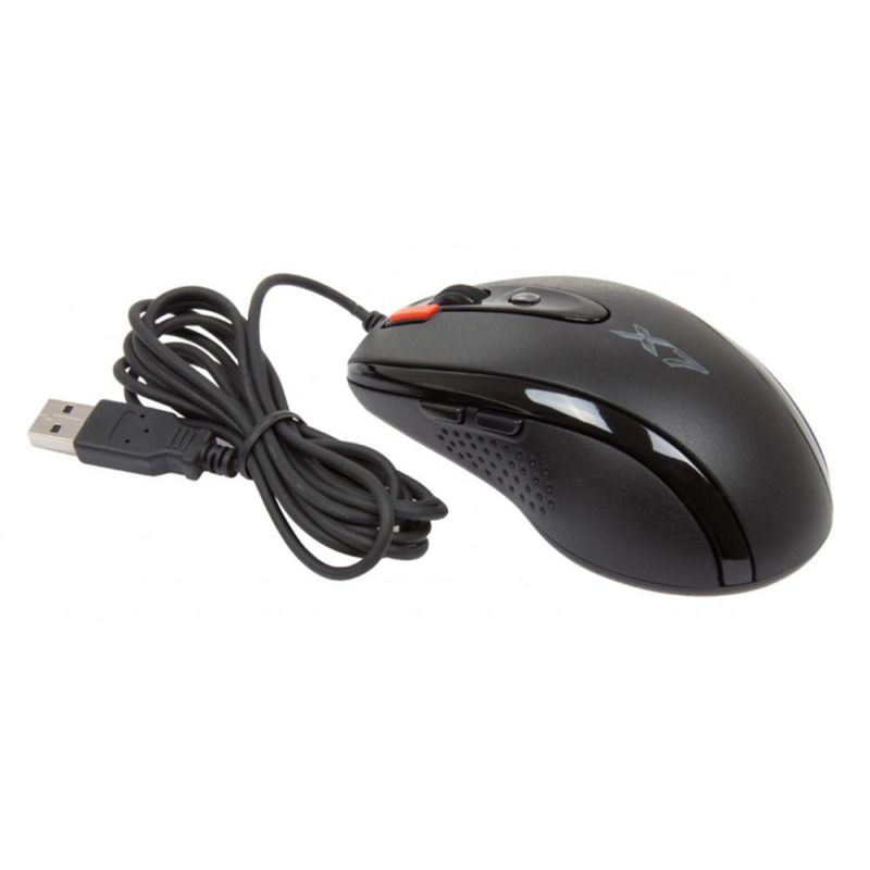 Мышь компьютерная A4Tech X-710BK чер опт (2000dpi) USB (7but)
